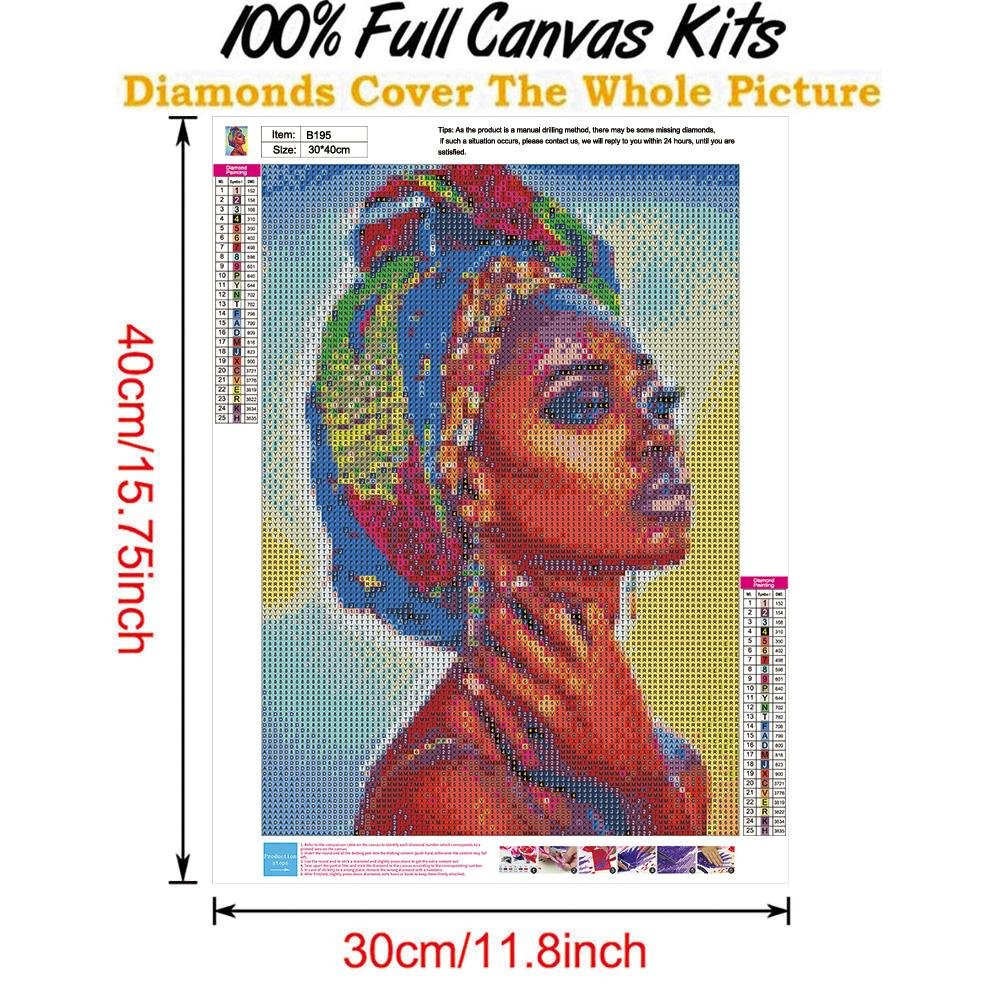 Diamond Painting - Full Round - Beauty C