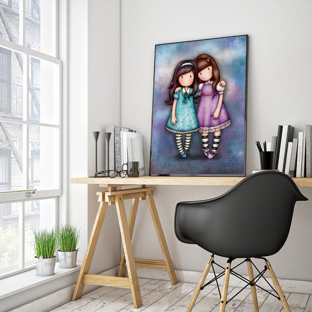5D DIY Diamond Painting Kit - Full Round - Gores Doll
