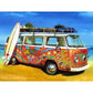 Diamond Paintings Art Full Drill Bus