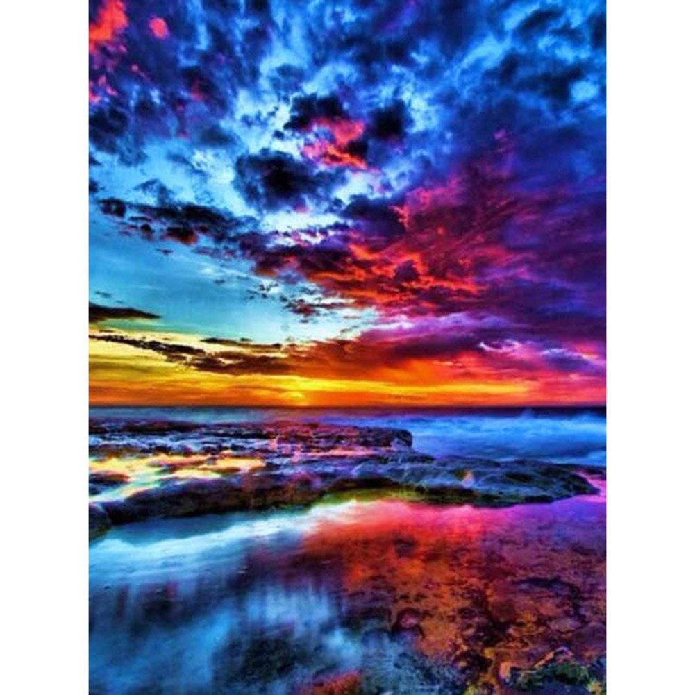 Paint By Number Oil Painting Sunrise (40*50cm)