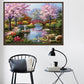 Diamond Painting - Full Round - Red Bridge (45*35cm)