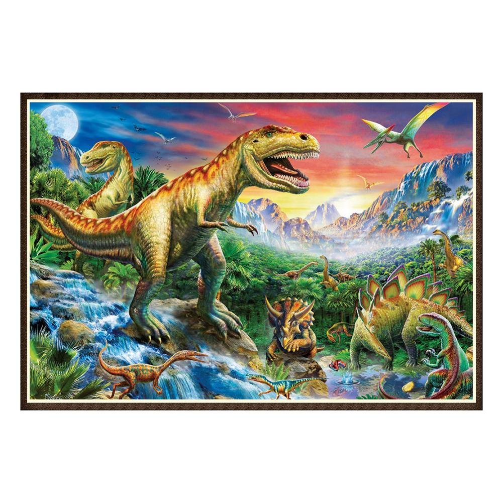 Diamond Painting - Partial Round - Dinosaur