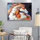 Diamond Painting - Full Round -Colorful War Horse