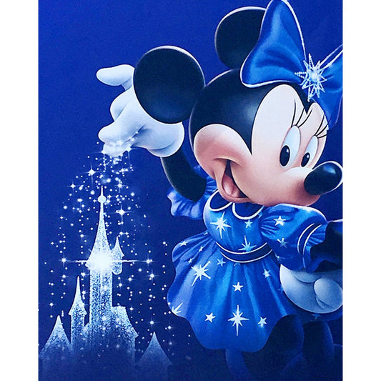 5D Diy Diamond Painting Kit Full Round Beads Minnie