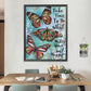 11CT Stamped Cross Stitch - Butterfly(30*40cm)
