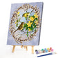 Garland And Bird 40x50cm Oil Paint By Numbers Picture DIY Painting M407