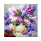 Diamond Painting Partial Round Lavender