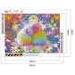 Diamond Painting - Full Round - Colorful Parrots A