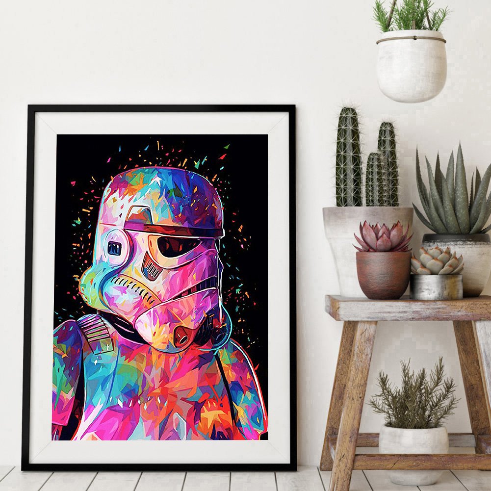 Diamond Painting - Full Round - Movie Star Wars