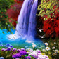 Waterfall | Full Round/Square Diamond Painting Kits 40x70cm 50x80cm A