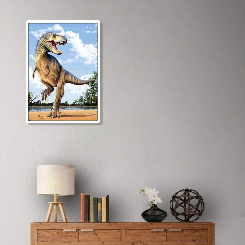 Diamond Painting - Full Round - Dinosaur B