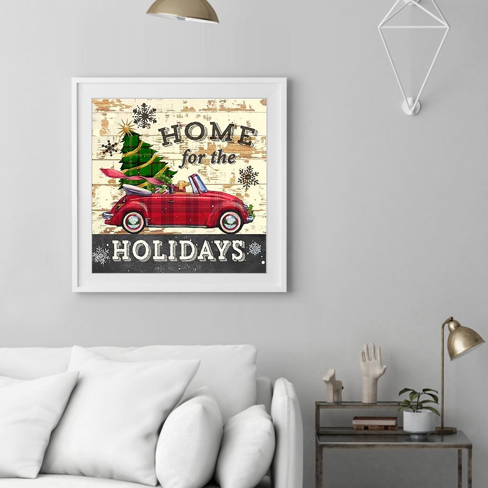 Home For The Holidays Diamond Art