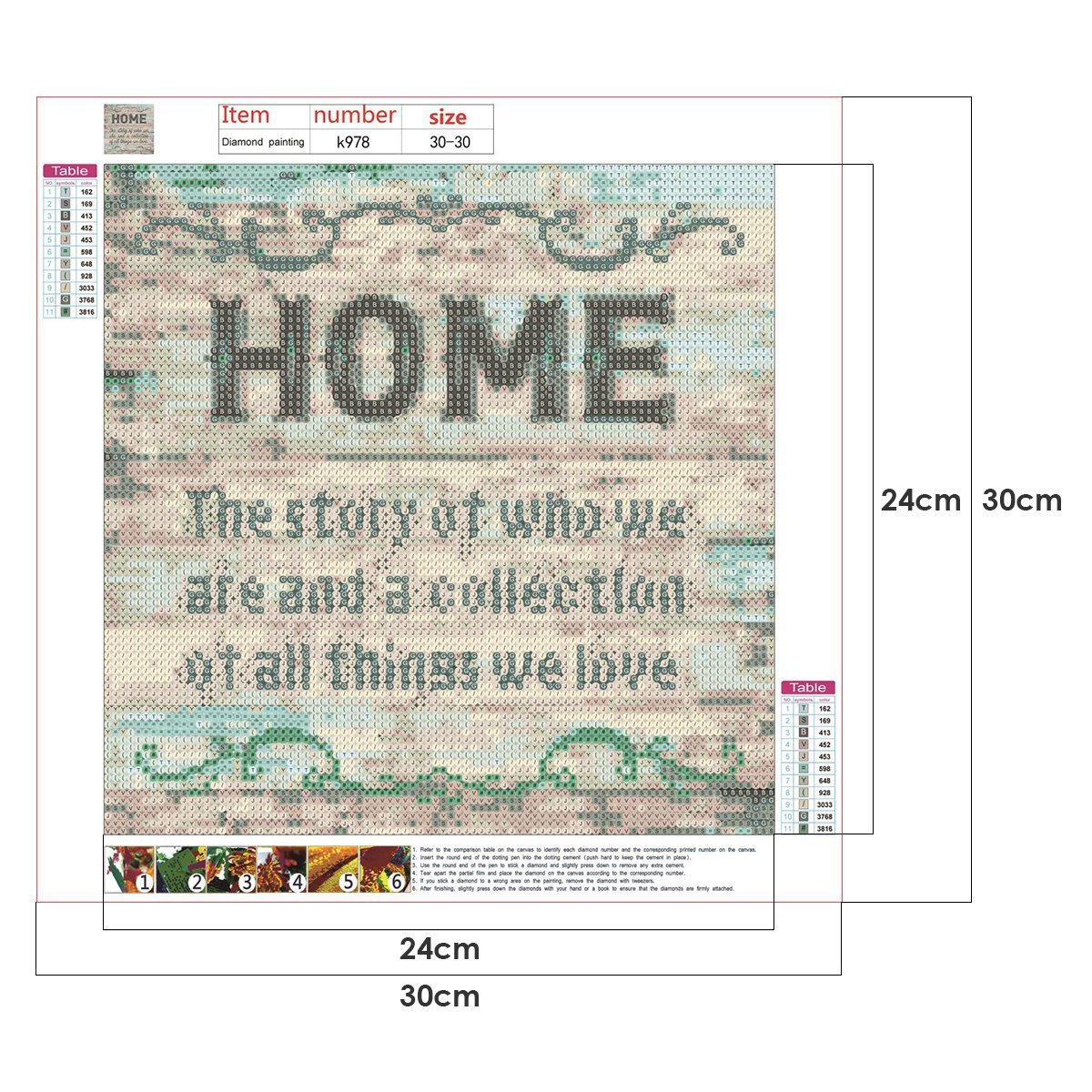 Diamond Painting - Full Round - Home E