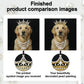 DIY Pearl Painting With Frame - Handmade Self-Adhesive Pearls - Puppy (25*25cm)