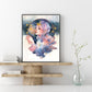 Girl 40x50cm Oil Paint By Numbers Picture DIY Painting M405