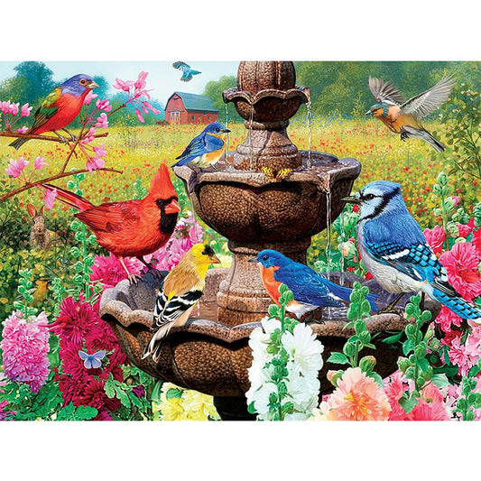 11ct Stamped Cross Stitch Birds (50*40cm)
