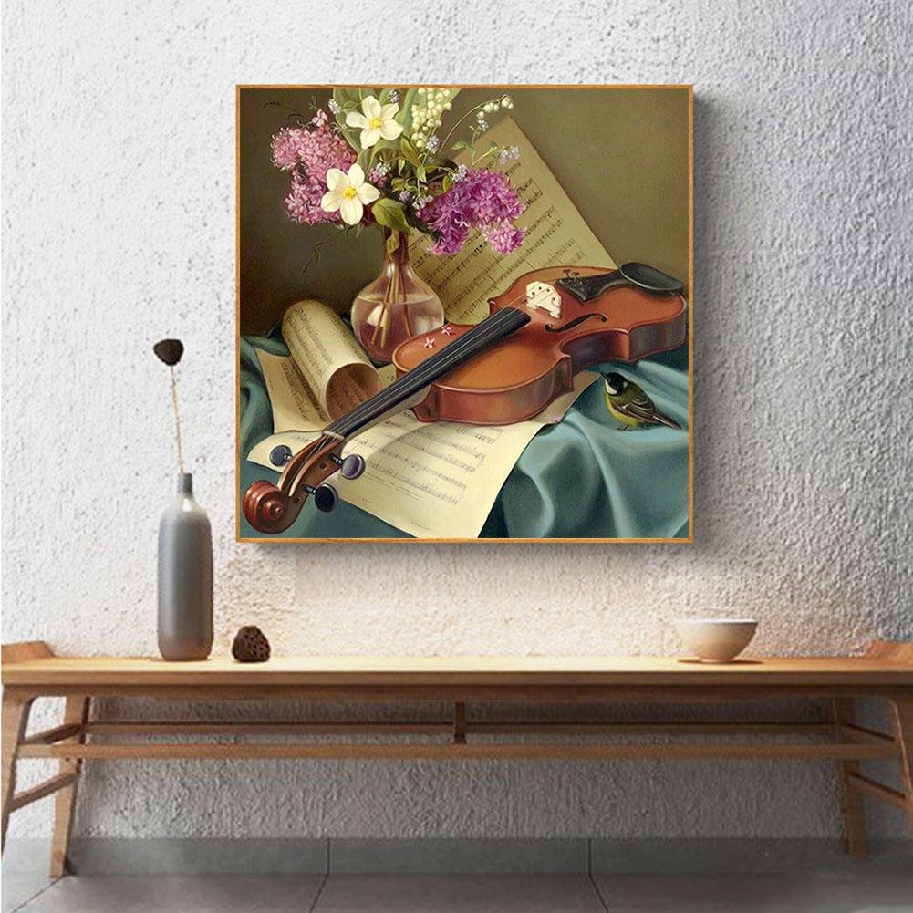 Diamond Painting - Full Round - Violin