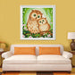 Diamond Painting - Full Round - Cartoon Owl 1