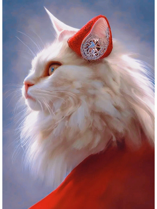 Full Round/Square Diamond Painting Kits | Cat 50x70cm 60x80cm H