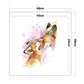11ct Stamped Cross Stitch - Fox (48*48cm) B