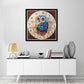 Diamond Painting - Full Round - Owl Clock
