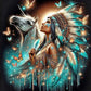 Diamond Painting - Full Round / Square - American Indian Woman