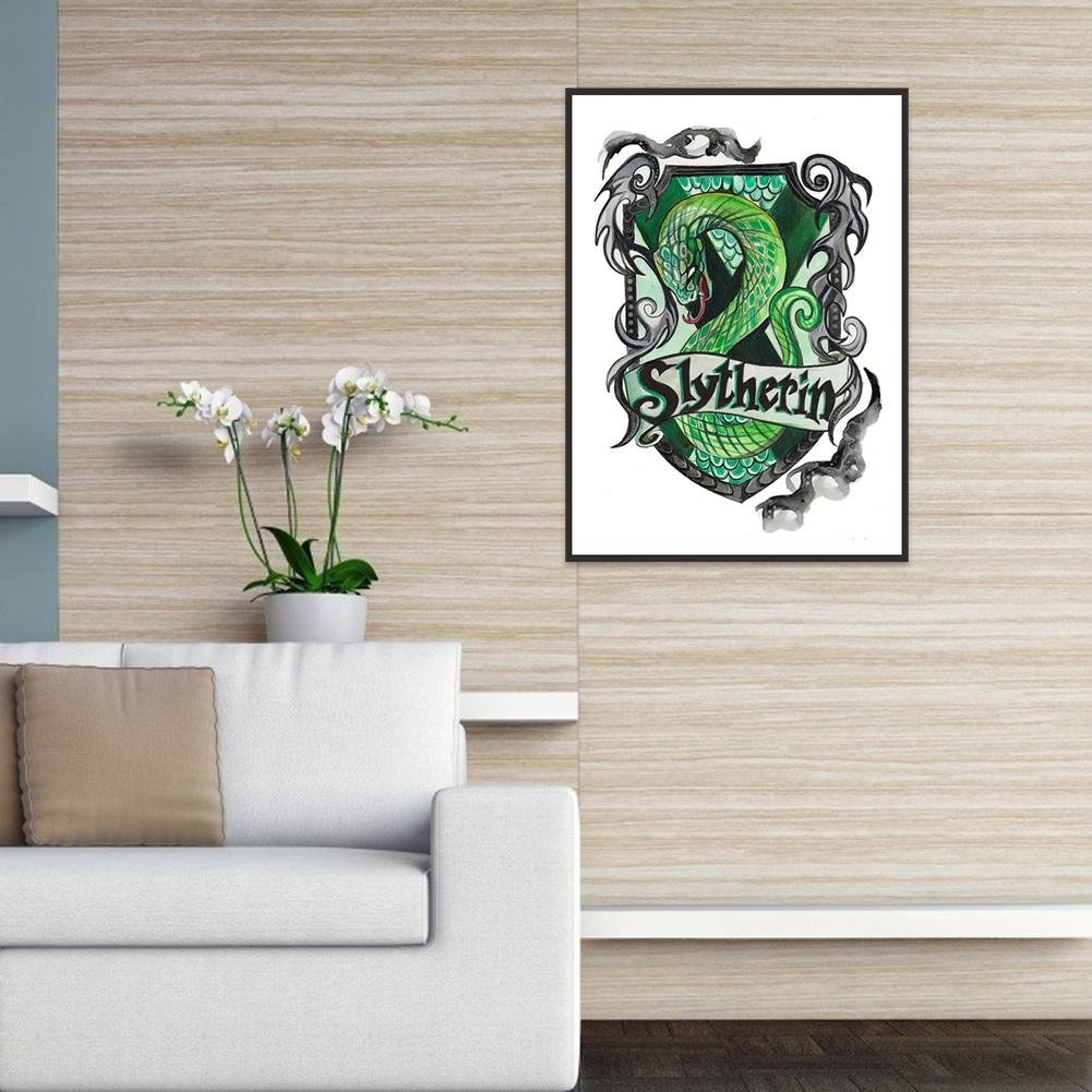 Diamond painting - Full Round - Green Dragon B
