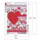 Diamond Painting - Full Round - Love Heart G