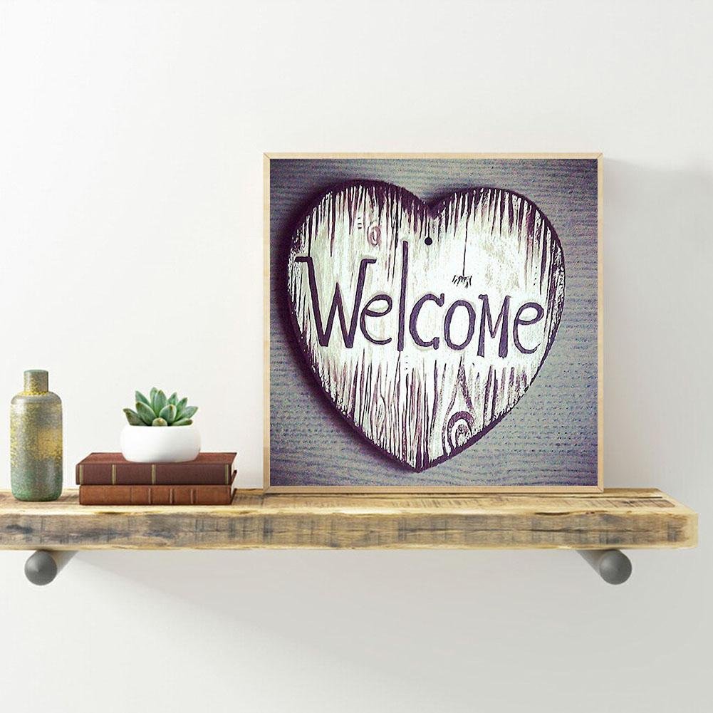 Diamond Painting - Full Round - Welcome 1