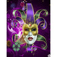 5D Diy Diamond Painting Kit Full Round Beads Facial Mask