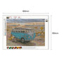 Diamond Painting - Full Round - Blue Bus