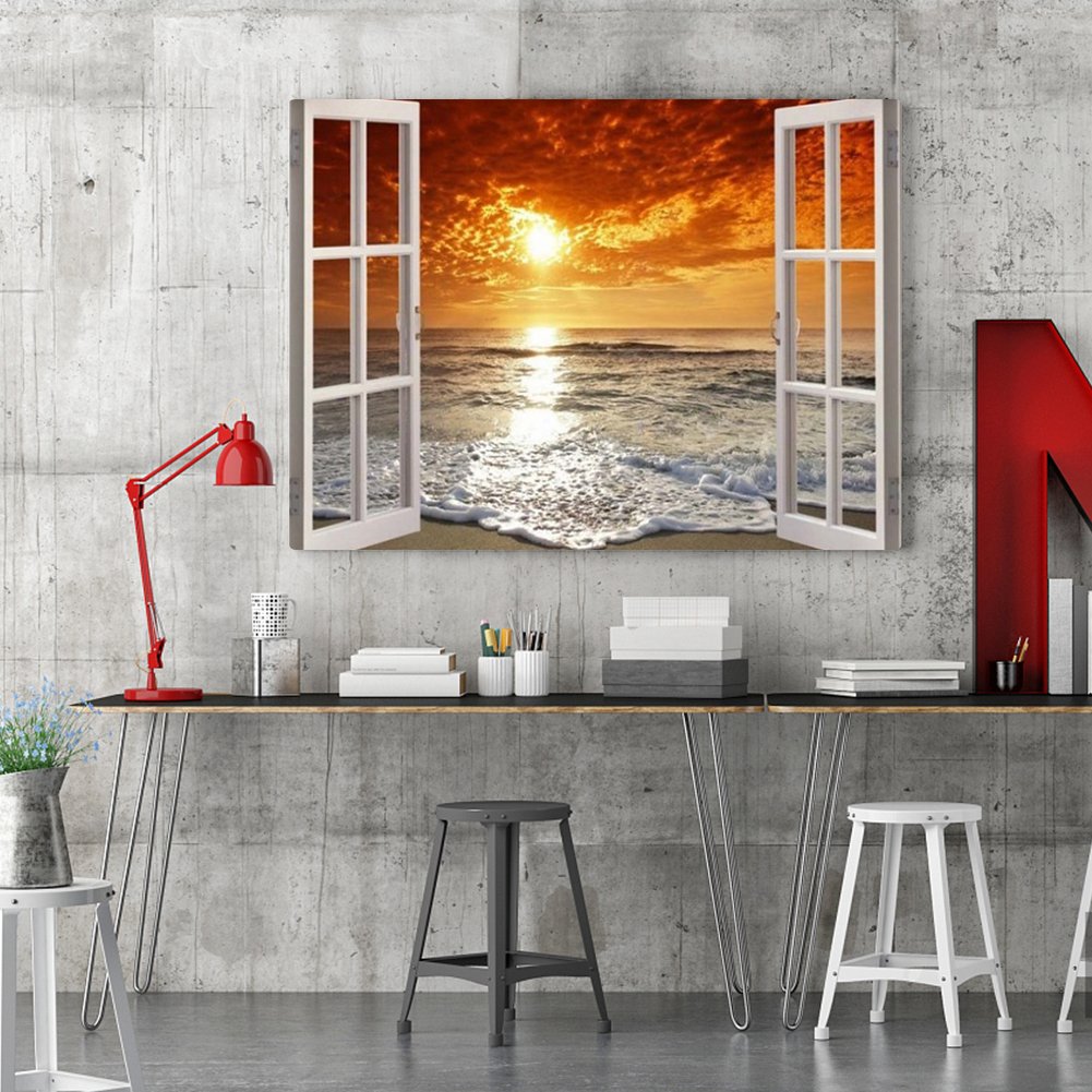 Diamond Painting - Full Round - Sea Sunset C
