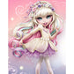 Big Eyes Doll 11CT Stamped Cross Stitch Embroidery Kits (36*46CM)
