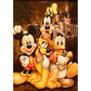 5D Diy Diamond Painting Kit Full Round Beads Mickey's Friend