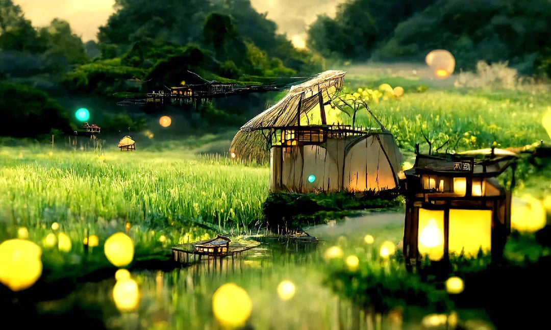 Full Round/Square Diamond Painting Kits | Green Scenery 40x70cm 50x80cm D
