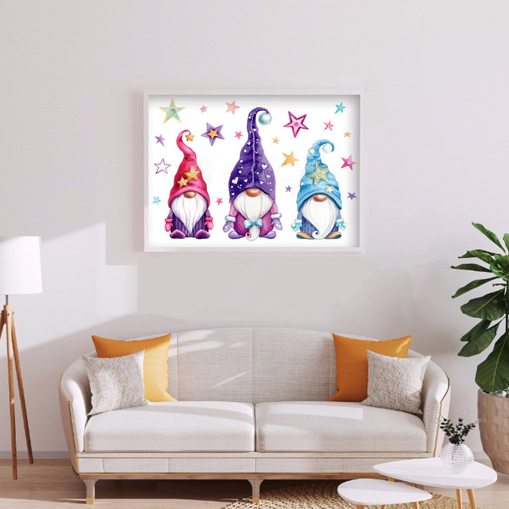 5D DIY Diamond Painting Kit - Full Round - Goblin Gnome D