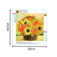 5D DIY Diamond Painting Kit - Partial Round - Sunflower