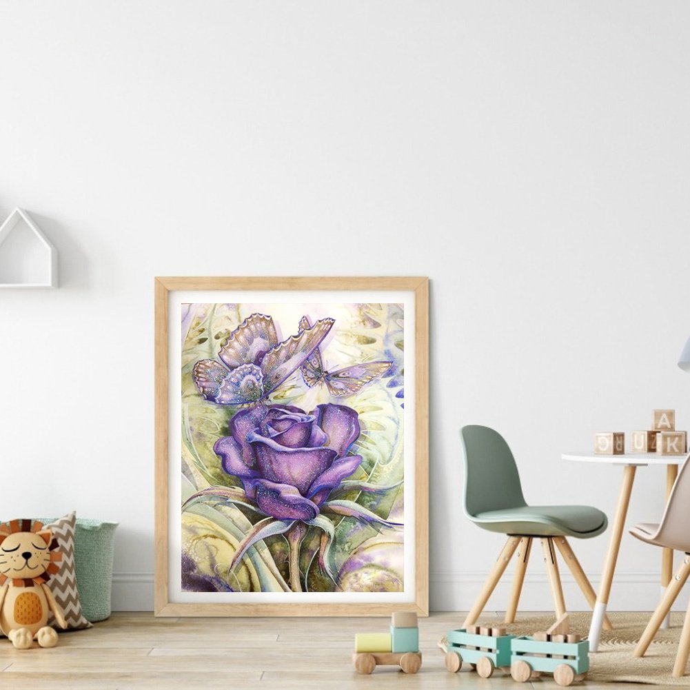 11ct Stamped Cross Stitch - Butterfly(40*50cm)