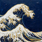DIY Pearl Painting With Frame - Handmade Self-Adhesive Pearls - Waves (25*25cm)