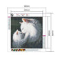5D DIY Diamond Painting Kit - Full Round - Cat Mom & Kid