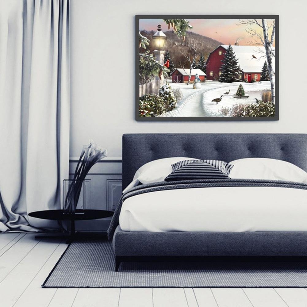 Diamond Painting - Full Round - Clear Sky Snow