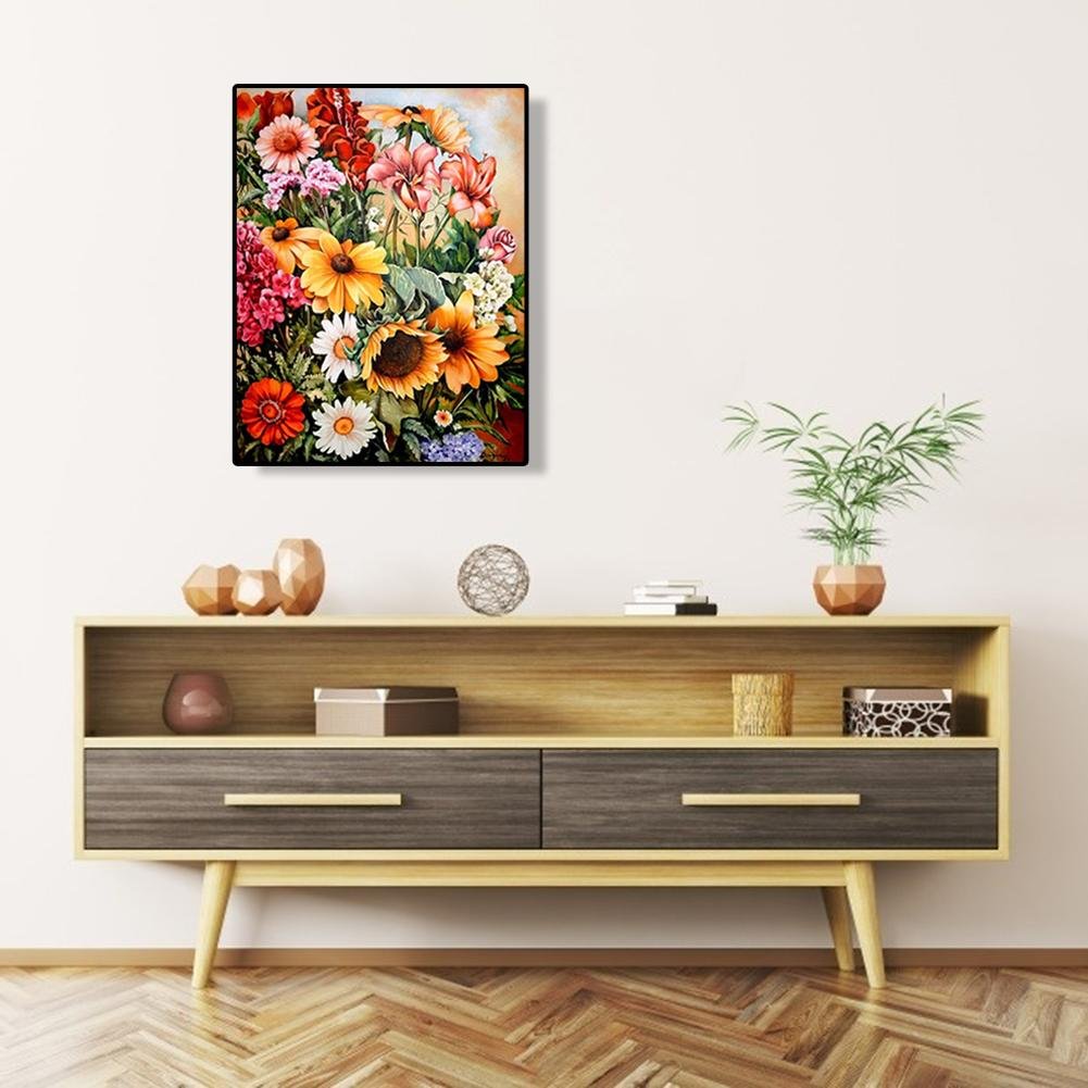 Diamond Painting - Full Round - Flowers G