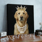 DIY Pearl Painting With Frame - Handmade Self-Adhesive Pearls - Puppy (25*25cm)