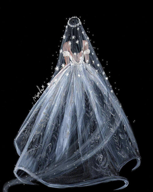 Wedding Girl full drill Diamond Painting kit
