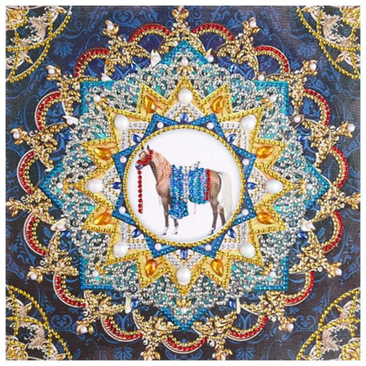 Best sellers Diamond Painting - Crystal Rhinestone - Mandala Horse