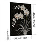 DIY Pearl Painting With Frame - Handmade Self-Adhesive Pearls - Orchid (30*40cm)