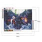 5D DIY Diamond Painting Kit - Full Round - The Nightmare Before Christmas