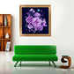 Diamond Painting - Partial Round - Purple Rose 4