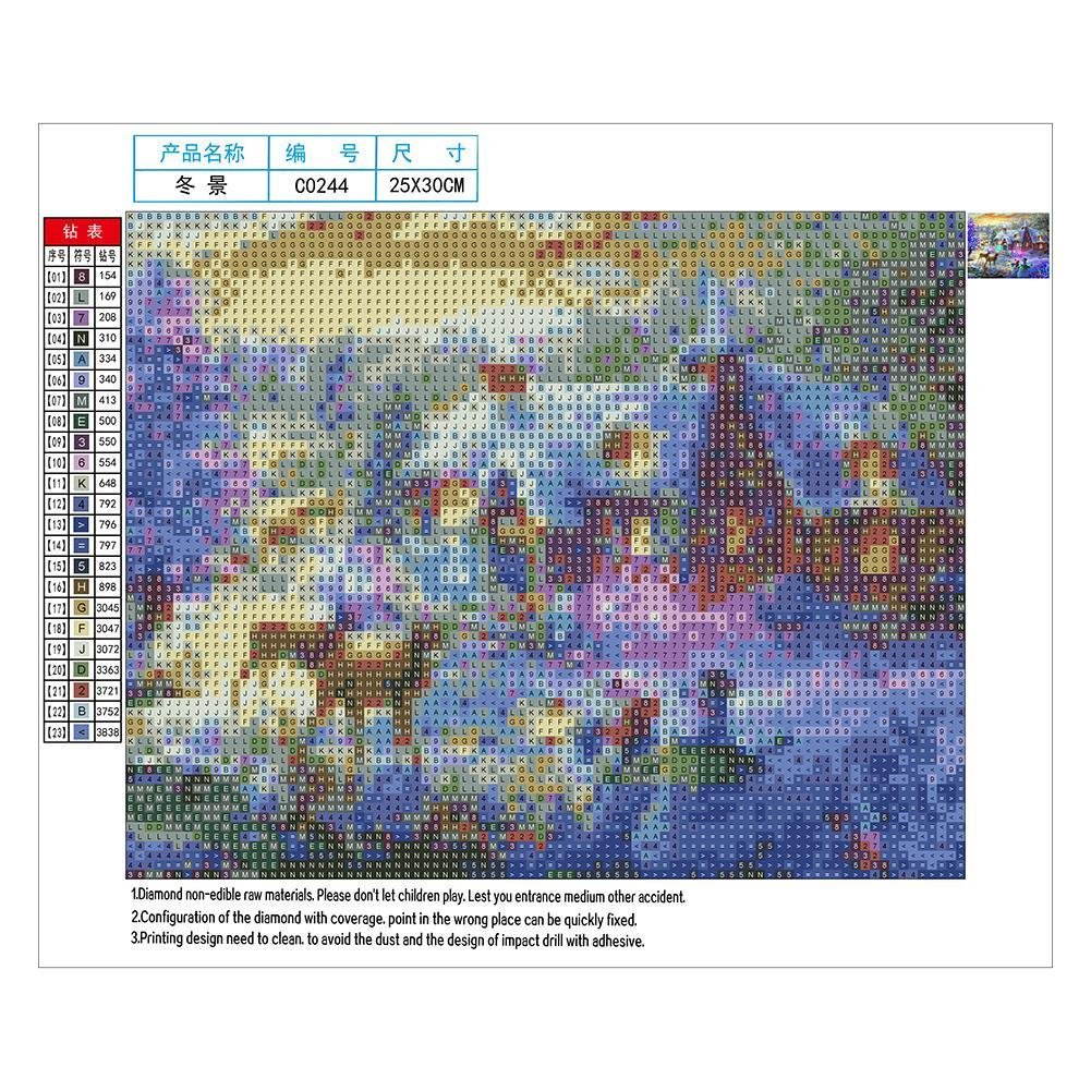Diamond Painting - Full Round - Christmas C