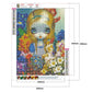 5D DIY Diamond Painting Kit - Full Round - Big Eyes Doll B